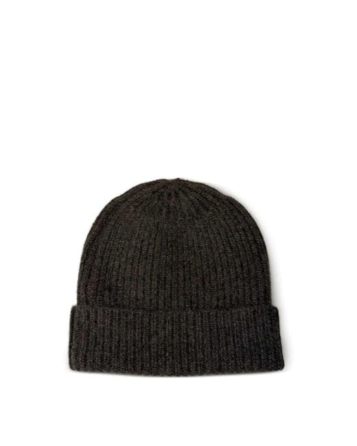 EMERSON RENALDI Black Cashmere Beanie
