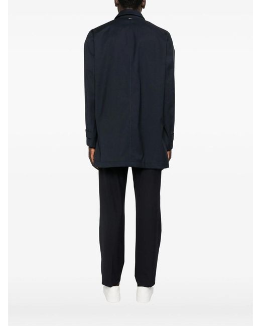 Herno Black Rainwear for men