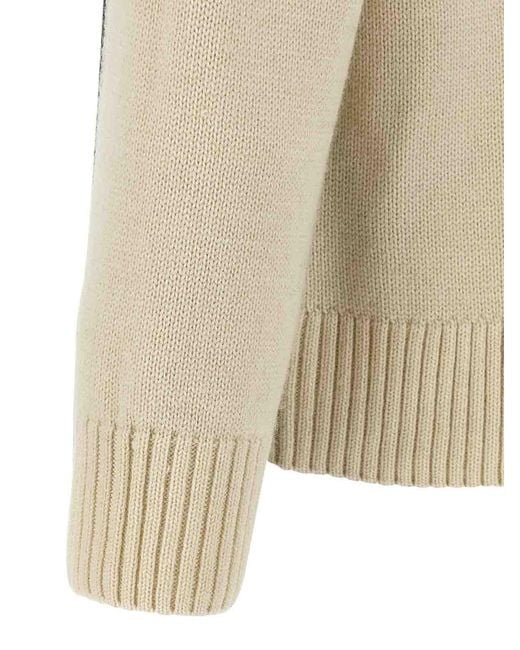 J.W. Anderson Gray Two Tone Sweater for men