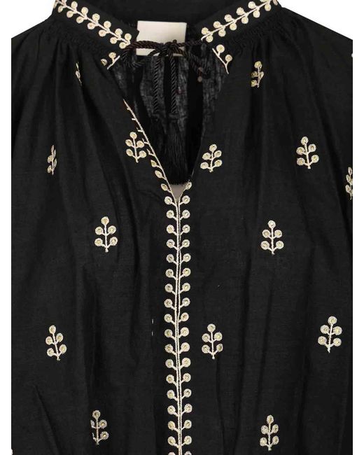 Isabel Marant Black Rodis Blouse