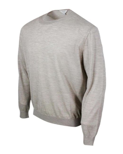 Malo Gray Sweater for men