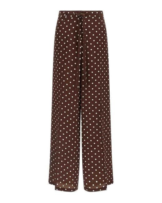 P.A.R.O.S.H. Brown Sbillo Pants