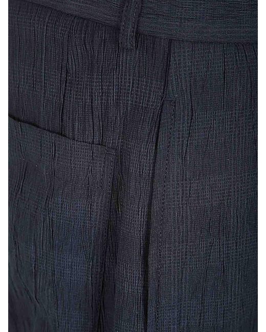 Emporio Armani Black Casual Trousers for men