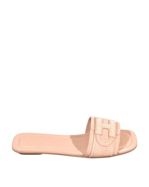 Hogan Pink Flat Shoes