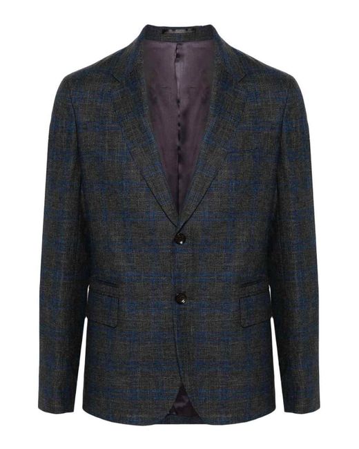 Paul Smith Blue Two Buttons Jacket for men