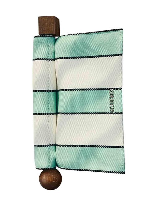 Jacquemus Green The Rond Carre Pochette