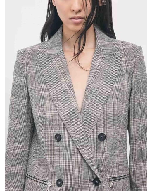 Patrizia Pepe Gray Jacket