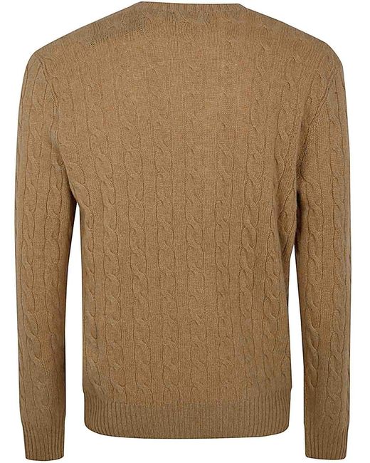 Polo Ralph Lauren Natural Crew Neck Jumper for men