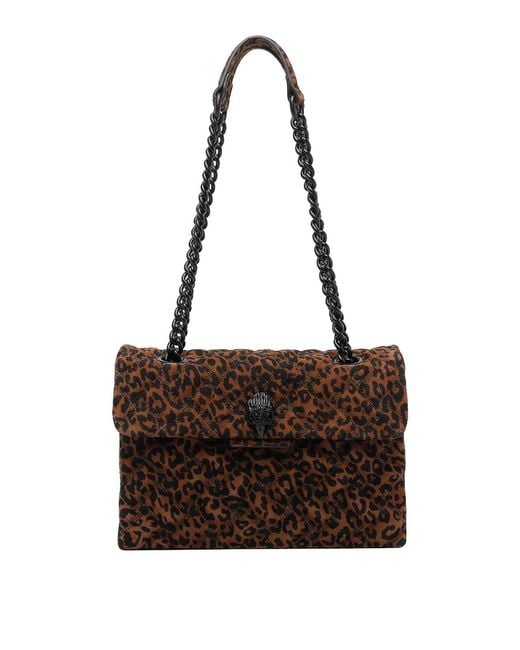 Kurt Geiger Brown Kensington Leather Bag