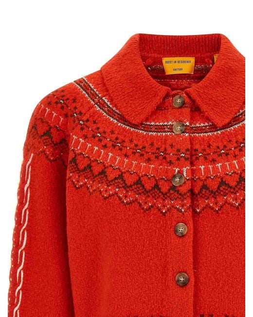 Guest In Residence Red Cloud Chalet Cardigan