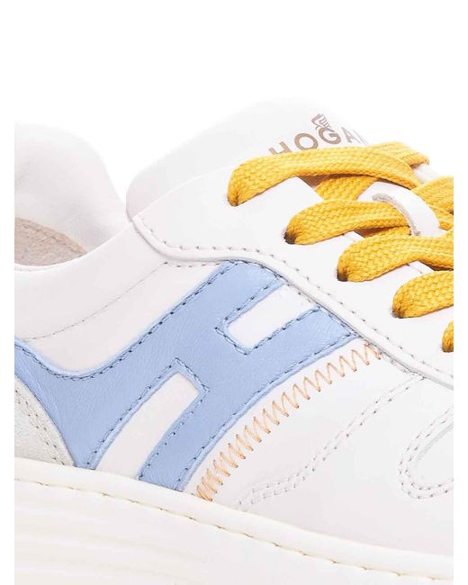 Hogan White H630 Sneakers