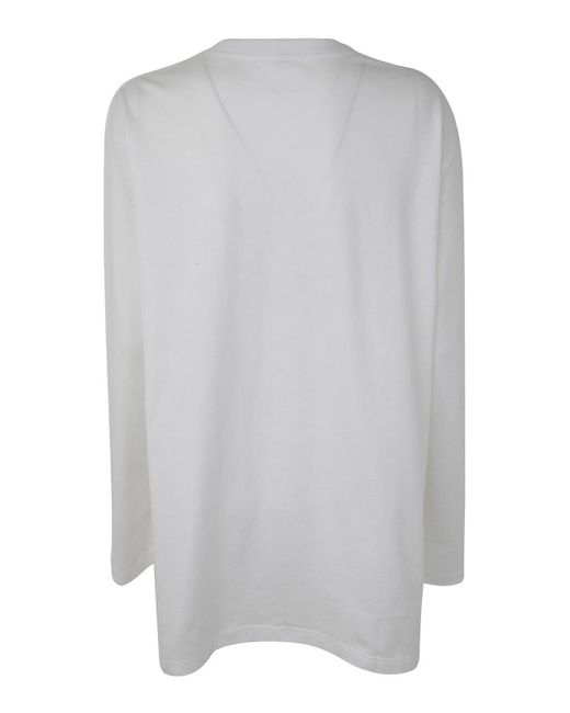 Y's Yohji Yamamoto Gray Cotton T-shirt