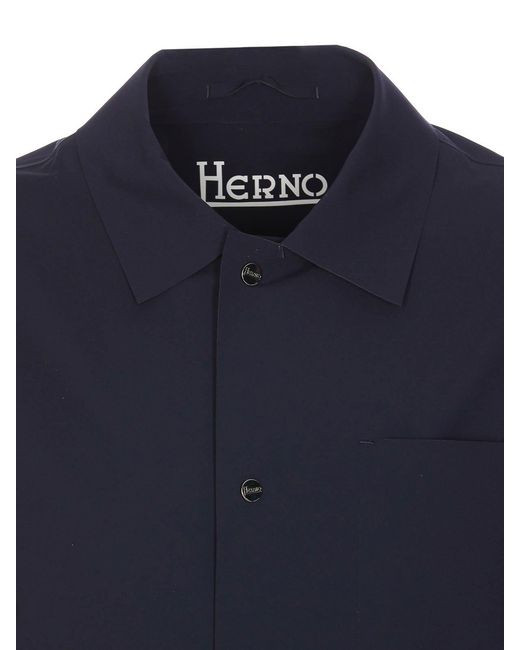 Herno Blue Jacket for men