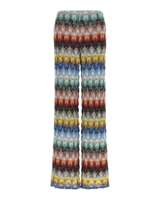 Missoni Multicolor Lam Viscose Pants