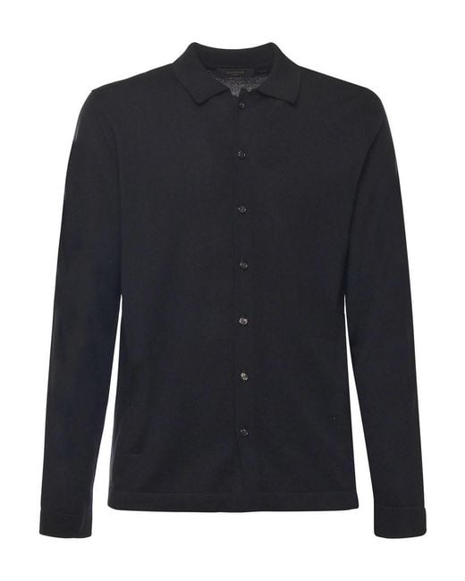Zanone Blue Wool Shirt for men