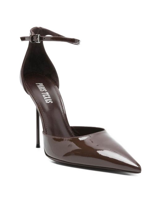 Paris Texas White Lidia Patent Leather Pumps