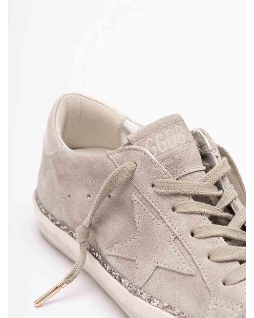 Golden Goose Deluxe Brand Brown 'Super-Star' Sneakers