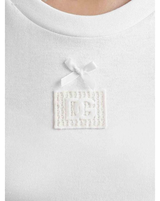 Dolce & Gabbana White Cotton Shirt
