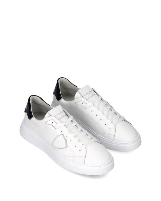 Philippe Model White Sneakers for men