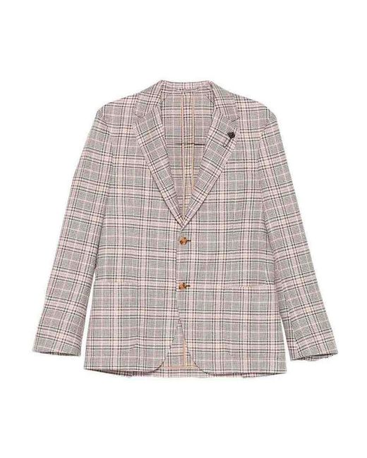 Lardini White 'Roma' Jacket for men