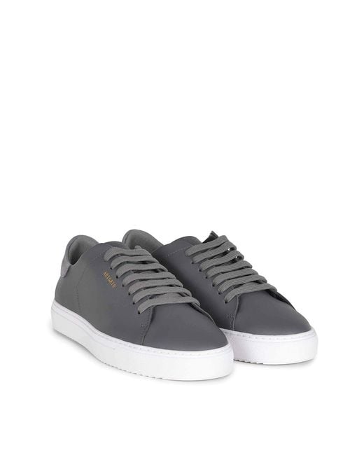 Axel Arigato Gray Sneakers Made Of Leather for men