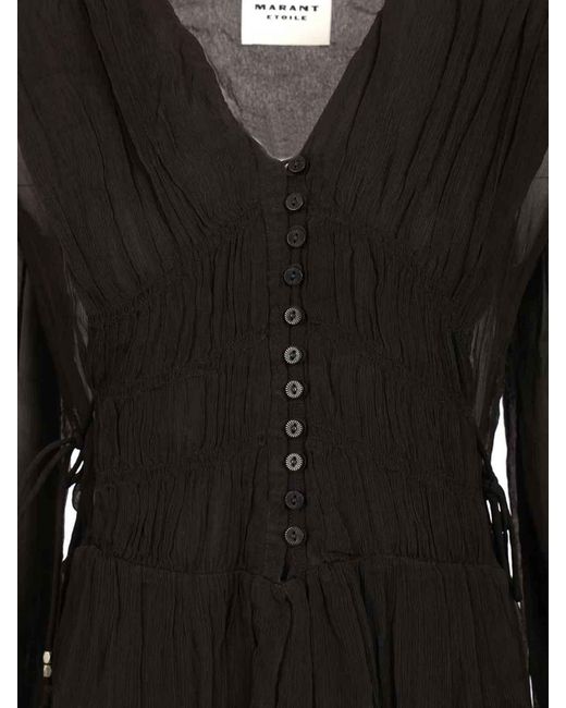 Isabel Marant Black Loriena Dress