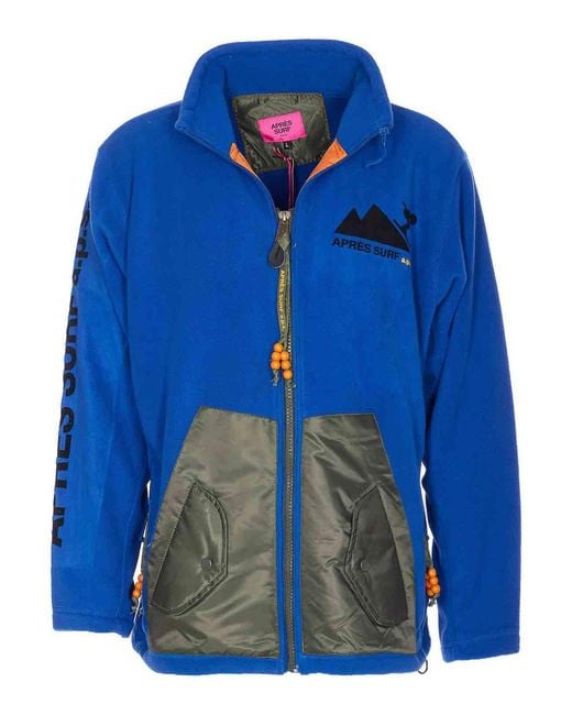 APRÈS SURF Blue Jacket for men