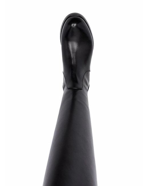 Alberto Fasciani Black Supernat Boots