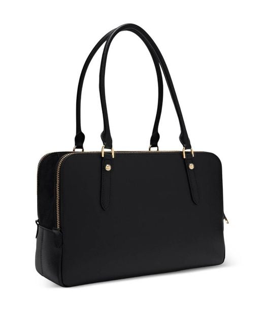Furla Black Giulia Boston Bag L