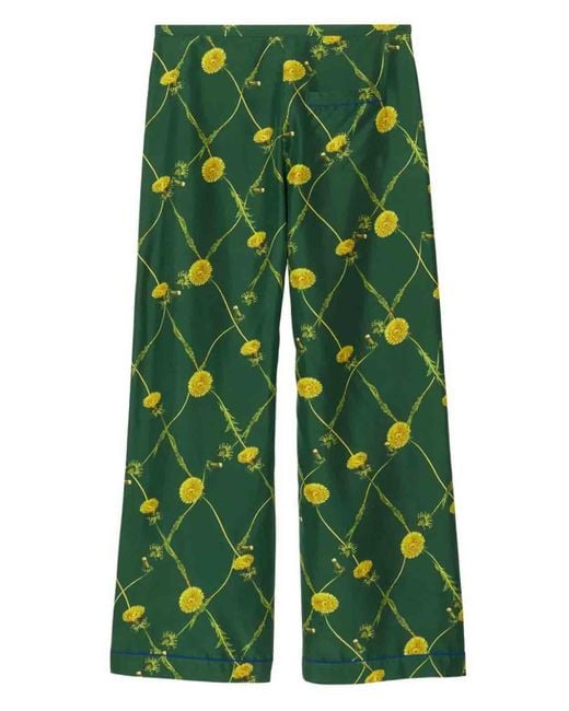 Burberry Green Pants