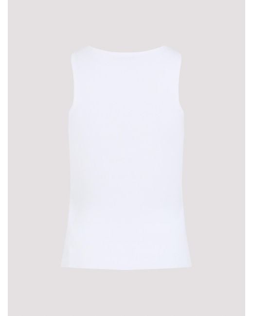 Balenciaga White Tank Top