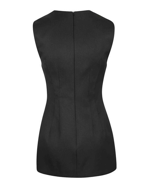 Sportmax Black Ghisa Top-Canottiera