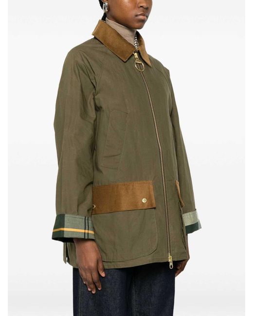 Barbour Green Puffer Jacket