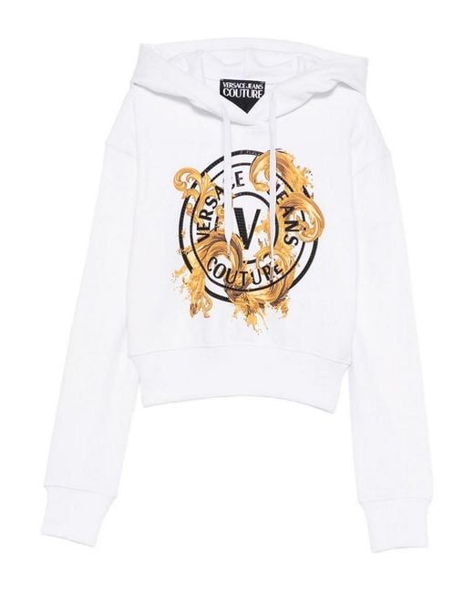 Versace Jeans White Hoodie