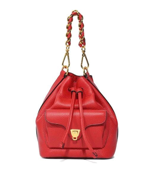 Coccinelle Red Beat Generation Small Bag