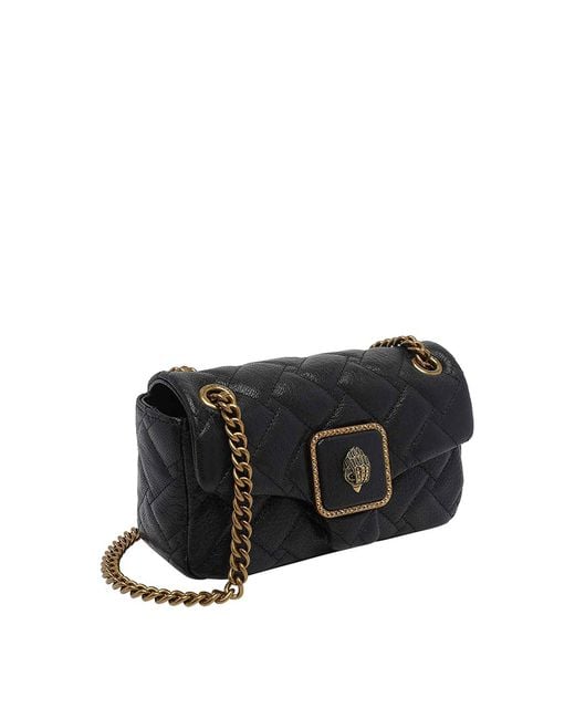 Kurt Geiger Black Mini Pimlico Crossbody Bag