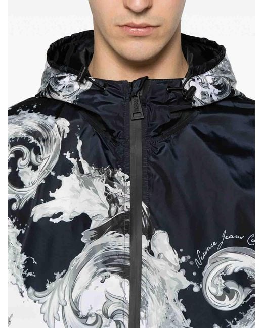 Versace Jeans Couture Blue Outerwear for men