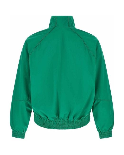 Willy Chavarria Green Ruff Rider Track Jacket for men