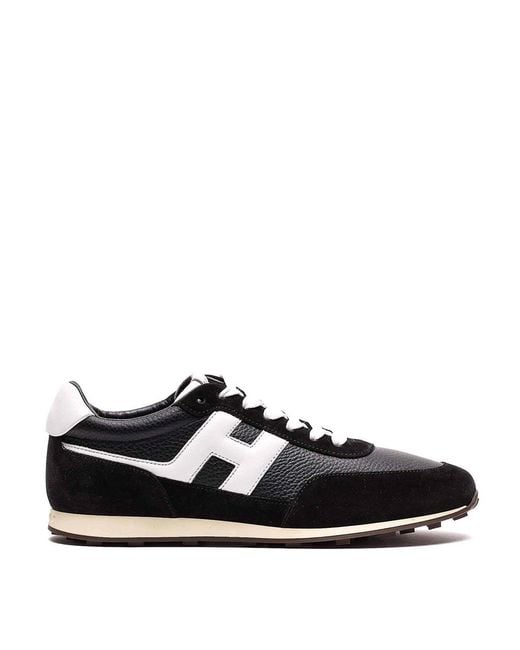 Hogan Black Athletic Sneakers for men