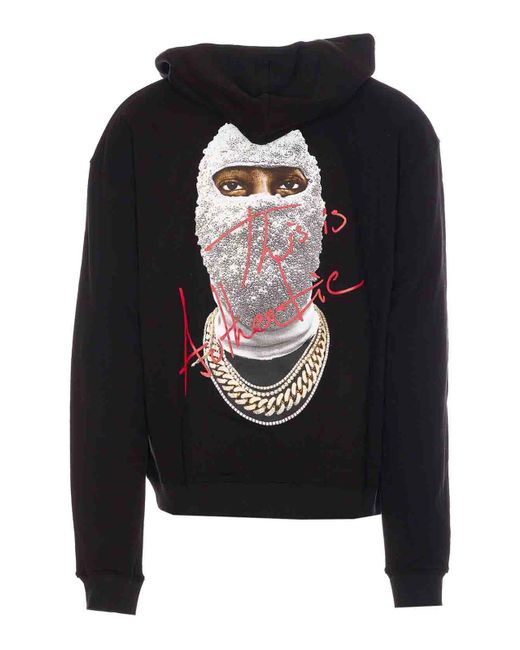 Ih Nom Uh Nit Black W Mask Authentic Hoodie for men