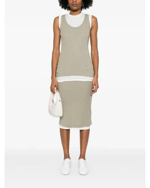 Jil Sander Natural Pack 3 Natu Khaki Tank T-Shirt