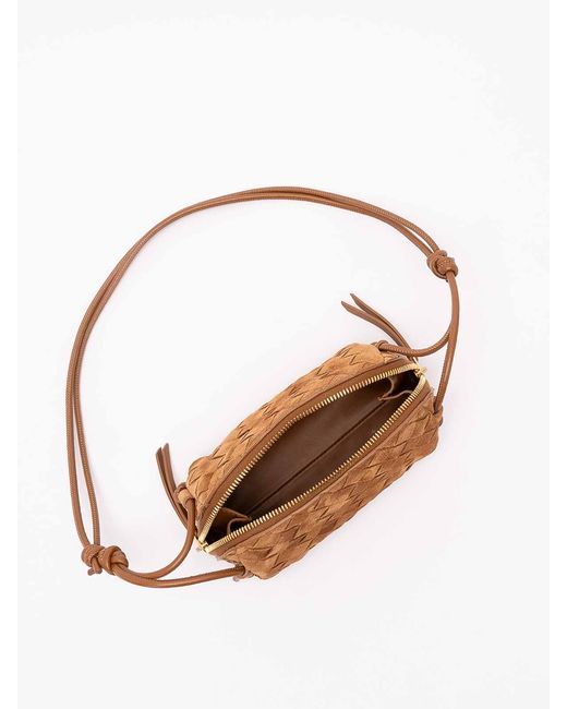 Bottega Veneta Brown Concert Pouch