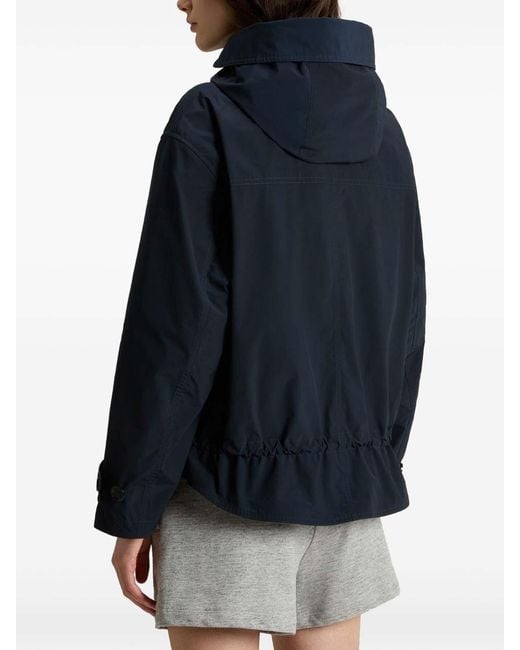 Woolrich Blue Short Parka Coat
