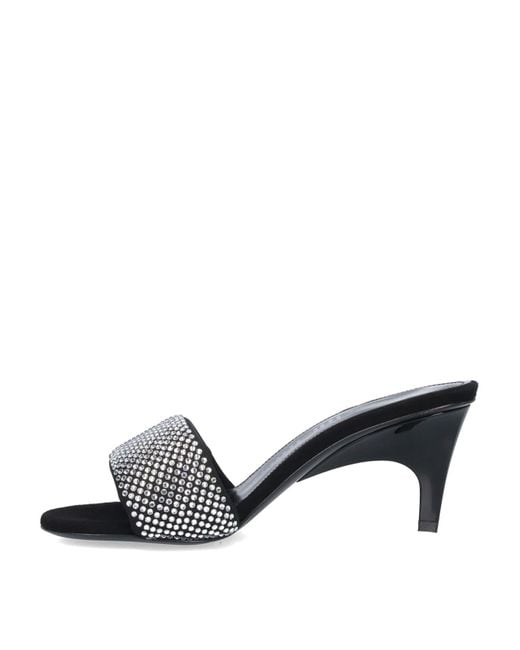 The Attico Black Sandals