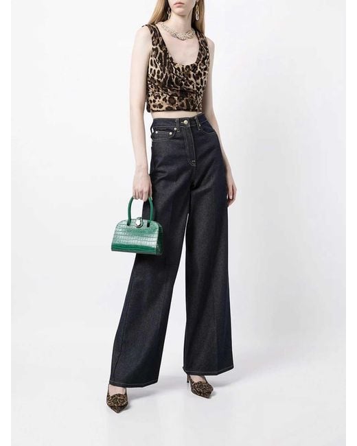 Dolce & Gabbana Brown Top Leo New