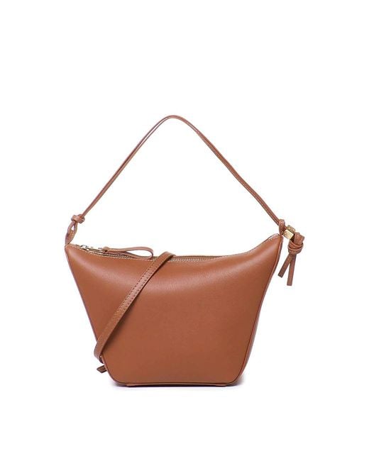 Mini Borsa A Tracolla di Loewe in Brown