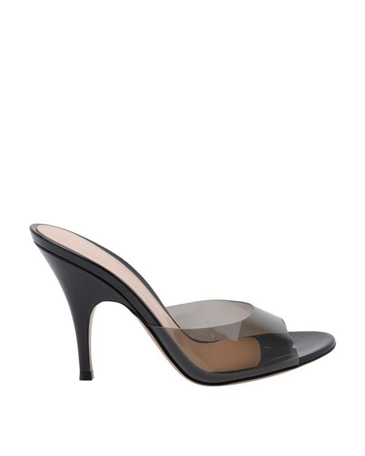 Gianvito Rossi Metallic Sofia Pump Sandals