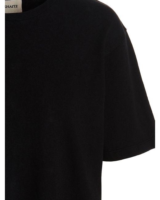 Khaite Black Mae T-Shirt