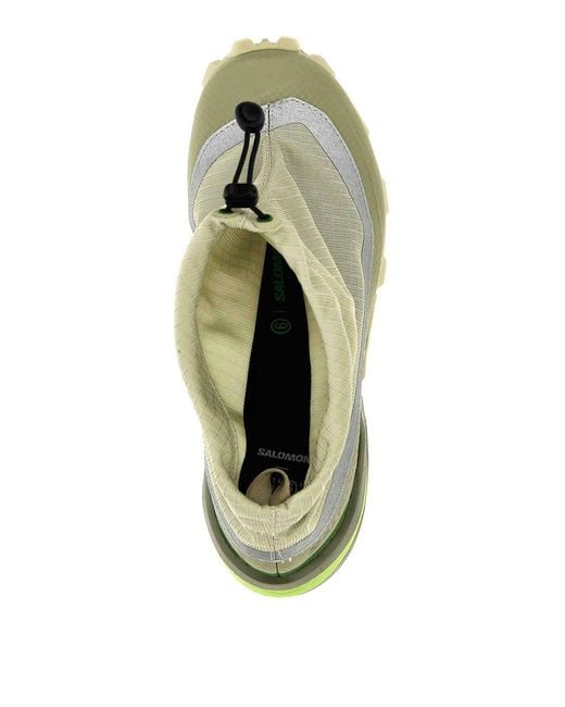 MM6 by Maison Margiela Green Mm6 X Salomon Low-Cut