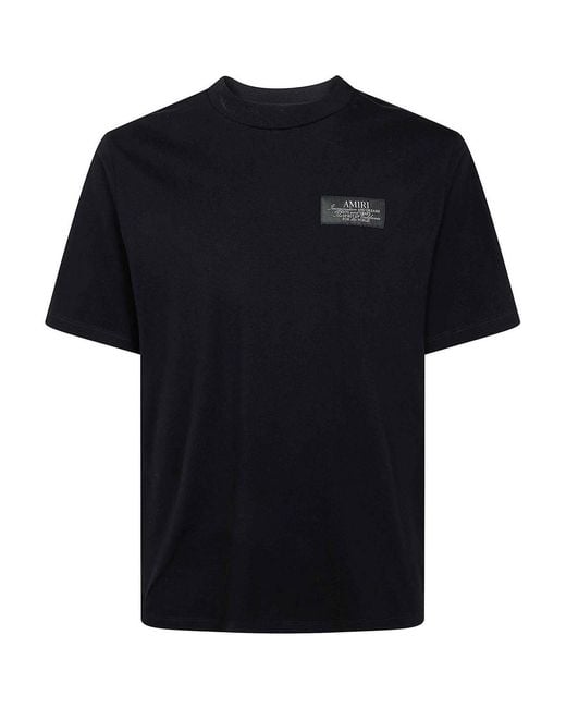 Amiri Black Spirit Tee for men